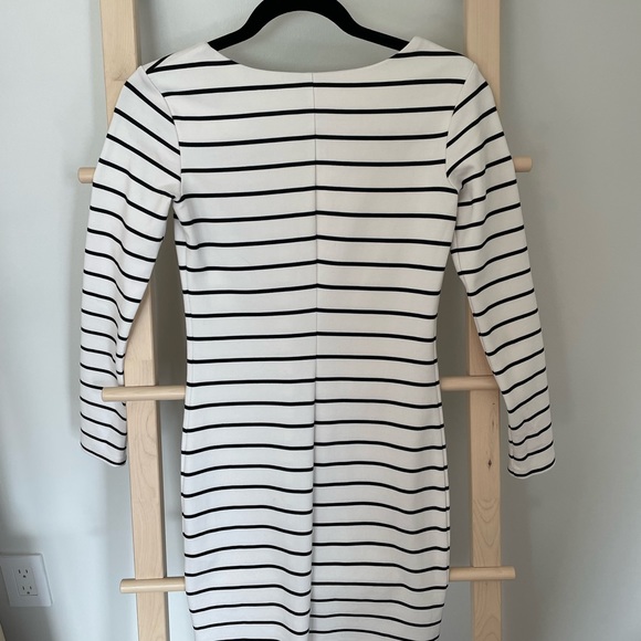 H&M basics striped midi dress in xs - Picture 4 of 4